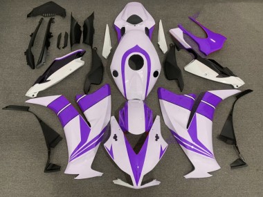 2012-2016 Gloss Purple and White CBR1000RR Fairings
