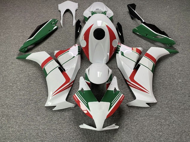 2012-2016 Gloss Red and Green CBR1000RR Fairings