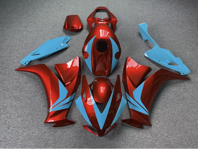 2012-2016 Gloss Red and Light Blue CBR1000RR Fairings 2012-2016 Gloss Red and Light Blue CBR1000RR Fairings