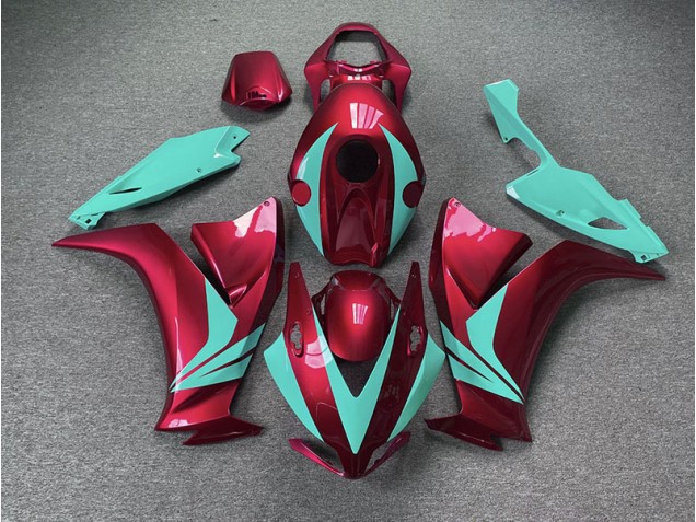 2012-2016 Gloss Red and Teal CBR1000RR Fairings 2012-2016 Gloss Red and Teal CBR1000RR Fairings