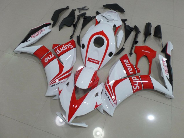 2012-2016 White Supreme CBR1000RR Fairings 2012-2016 White Supreme CBR1000RR Fairings