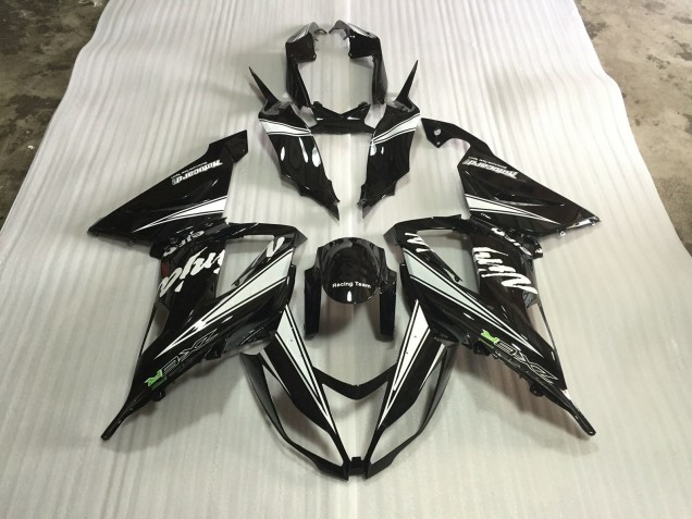 2013-2018 Black Ninja ZX6R Fairings 2013-2018 Black Ninja ZX6R Fairings