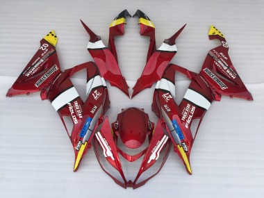 2013-2018 Candy Apple ZX6R Fairings