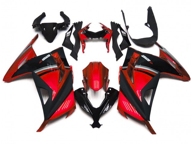 2013-2018 Gloss Red Ninja 300 Fairings 2013-2018 Gloss Red Ninja 300 Fairings
