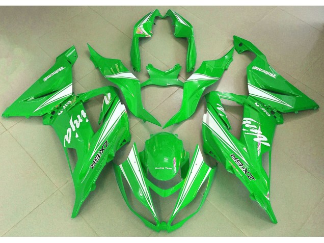 2013-2018 Green Ninja ZX6R Fairings