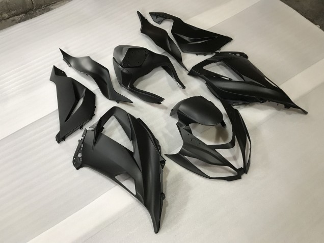 2013-2018 Matte Black ZX6R Fairings