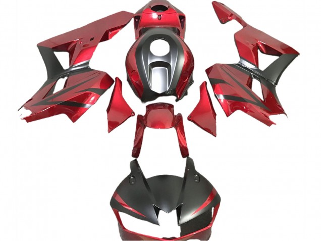2013-2023 Deep Red & Matte Black CBR600RR Fairings 2013-2023 Deep Red & Matte Black CBR600RR Fairings