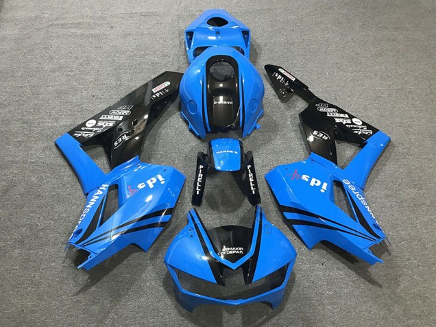 2013-2023 Gloss Blue & Logos CBR600RR Fairings