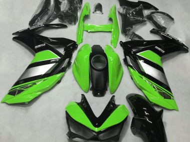 2015-2018 Bright Green Yamalube R3 Fairings