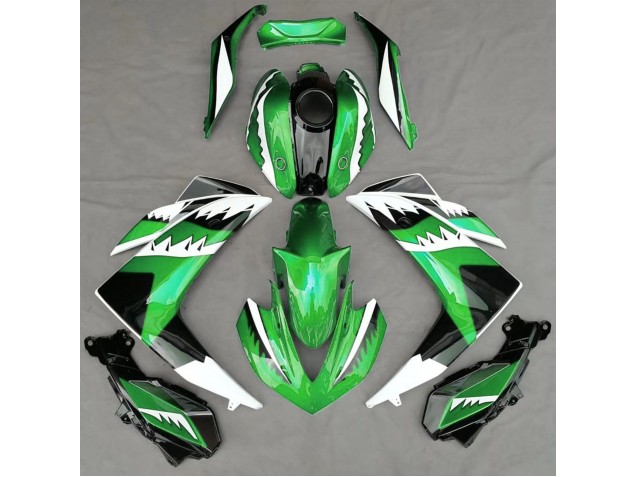 2015-2018 Green Shark R3 Fairings 2015-2018 Green Shark R3 Fairings