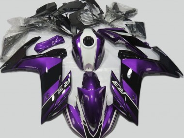 2015-2018 Purple and Gloss Black R3 Fairings