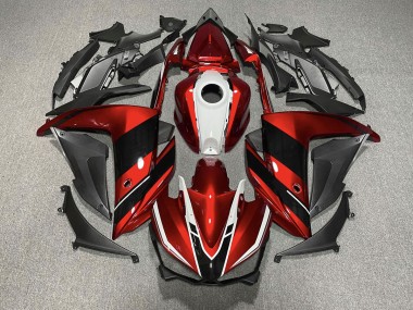 2015-2018 Red Black and White R3 Fairings