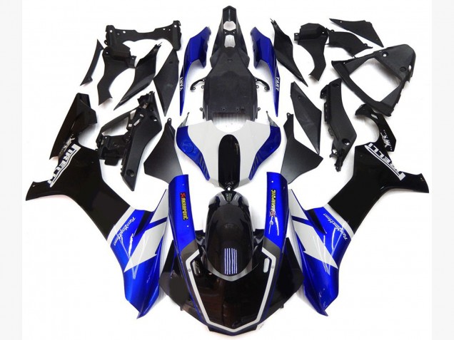 2015-2019 Blue and White Custom Style R1 Fairings 2015-2019 Blue and White Custom Style R1 Fairings