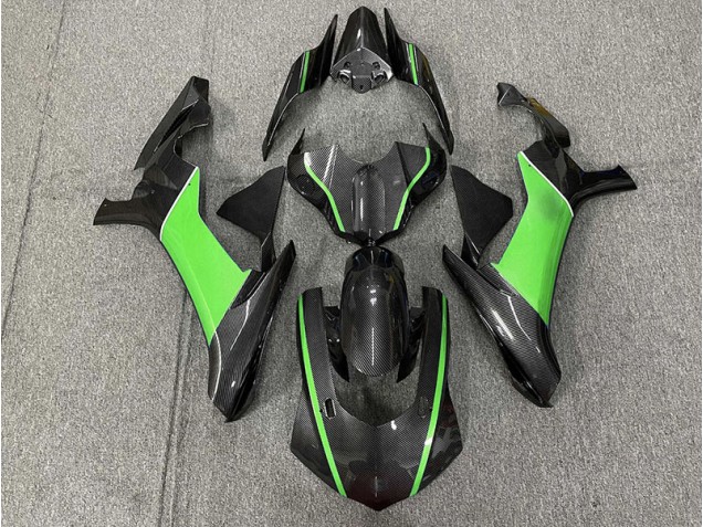2015-2019 Carbon Fiber & Green R1 Fairings 2015-2019 Carbon Fiber & Green R1 Fairings