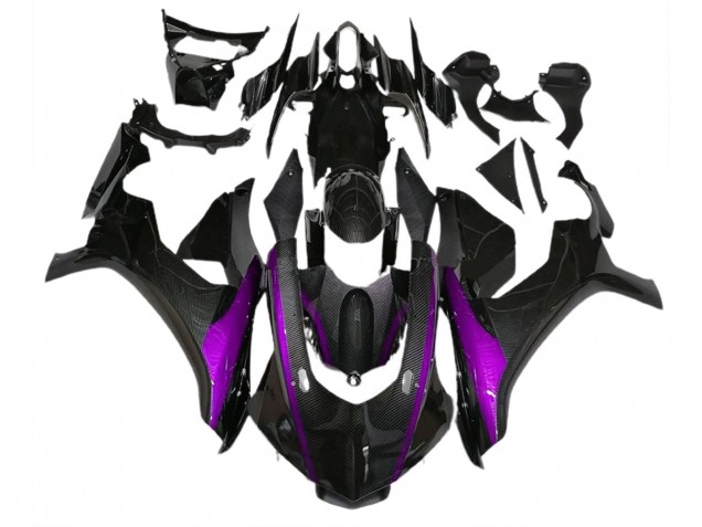 2015-2019 Carbon Fiber Style & Purple R1 Fairings 2015-2019 Carbon Fiber Style & Purple R1 Fairings