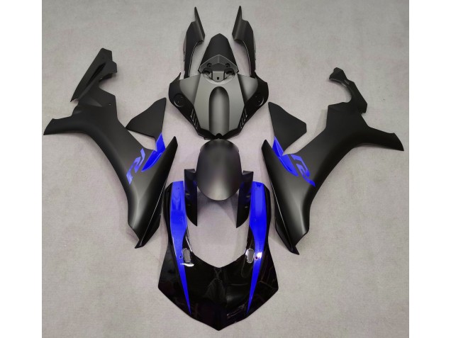2015-2019 Matte Black & Blue R1 Fairings