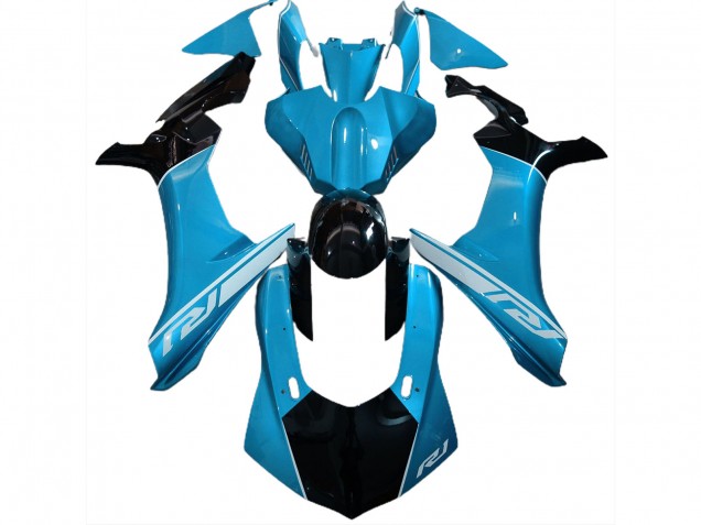2015-2019 Sky Blue and Black R1 Fairings 2015-2019 Sky Blue and Black R1 Fairings