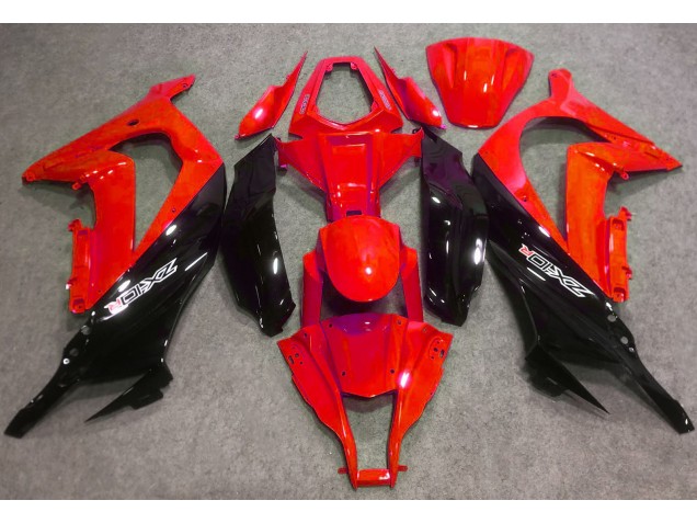 2016-2019 Gloss Red and Black ZX10R Fairings 2016-2019 Gloss Red and Black ZX10R Fairings