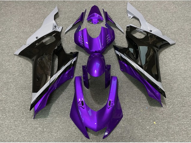 2017-2021 Cement Black and Purple R6 Fairings 2017-2021 Cement Black and Purple R6 Fairings