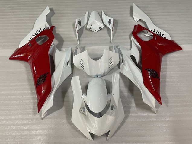 2017-2021 Gloss White and Red J AIR R6 Fairings 2017-2021 Gloss White and Red J AIR R6 Fairings