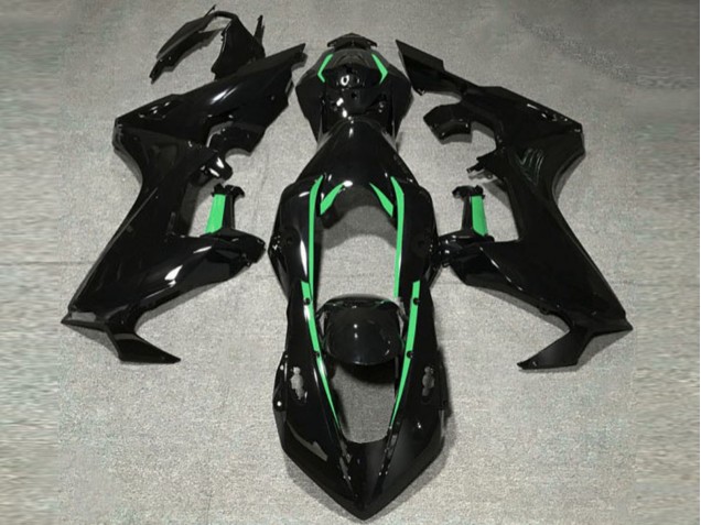 2017-2023 Gloss Black & Forest Green Lining CBR1000RR Fairings