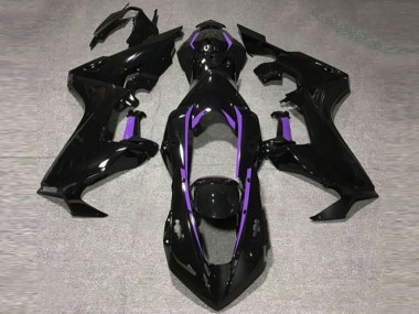 2017-2023 Gloss Black & Purple Lining CBR1000RR Fairings