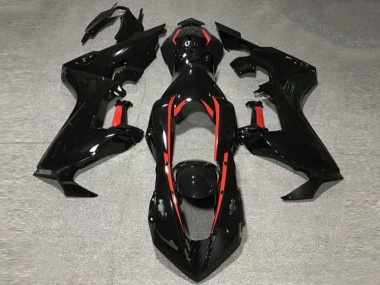 2017-2023 Gloss Black W Red Lining CBR1000RR Fairings