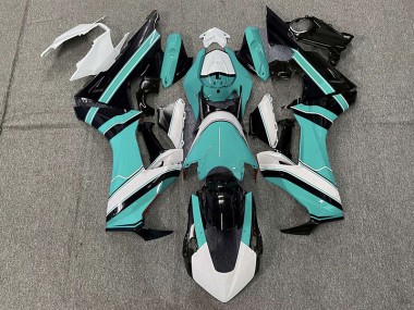 2017-2023 Gloss Cyan White and Black CBR1000RR Fairings