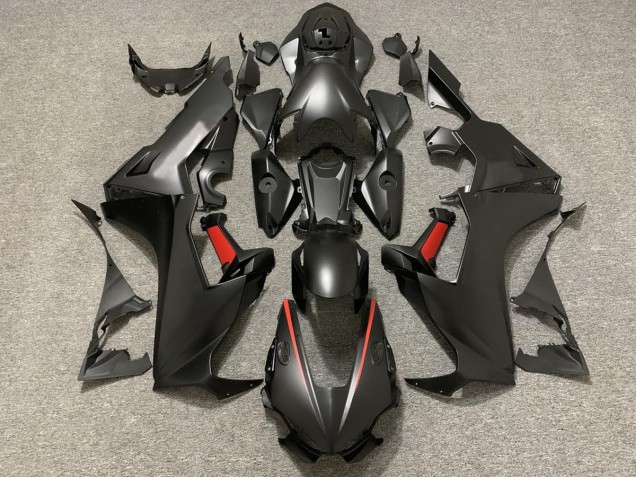 2017-2023 Matte Black & Red CBR1000RR Fairings