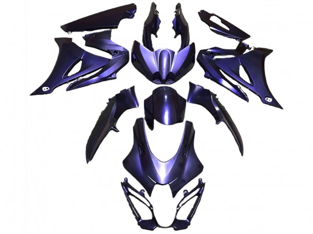 2017-2023 Matte Blue GSXR 1000 Fairings