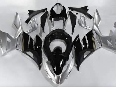 2018-2023 Silver and Black Ninja 400 Fairings